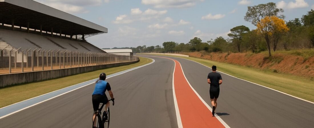 Autódromo de Goiânia volta a receber ciclistas e corredores