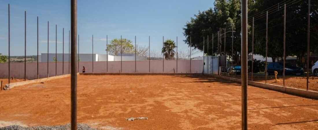 Obras da Praça Recreativa no Parque dos Pirineus avançam