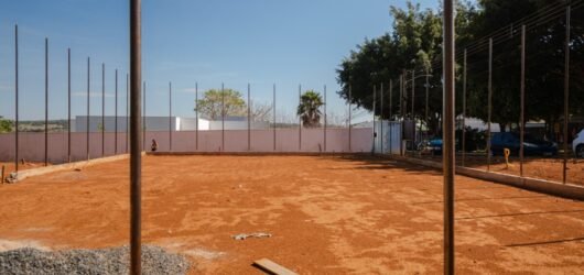 Obras da Praça Recreativa no Parque dos Pirineus avançam